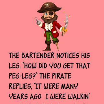 A Pirate Walks Into A Bar