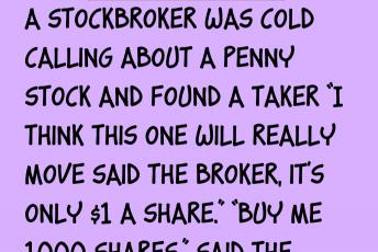 A Stockbroker Calling