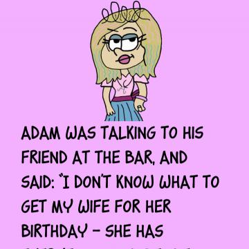 Adam Was Talking To His Friend