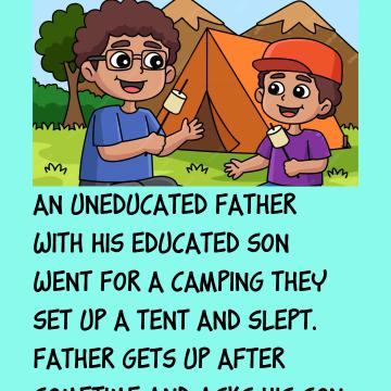 An Uneducated Father With His Educated Son