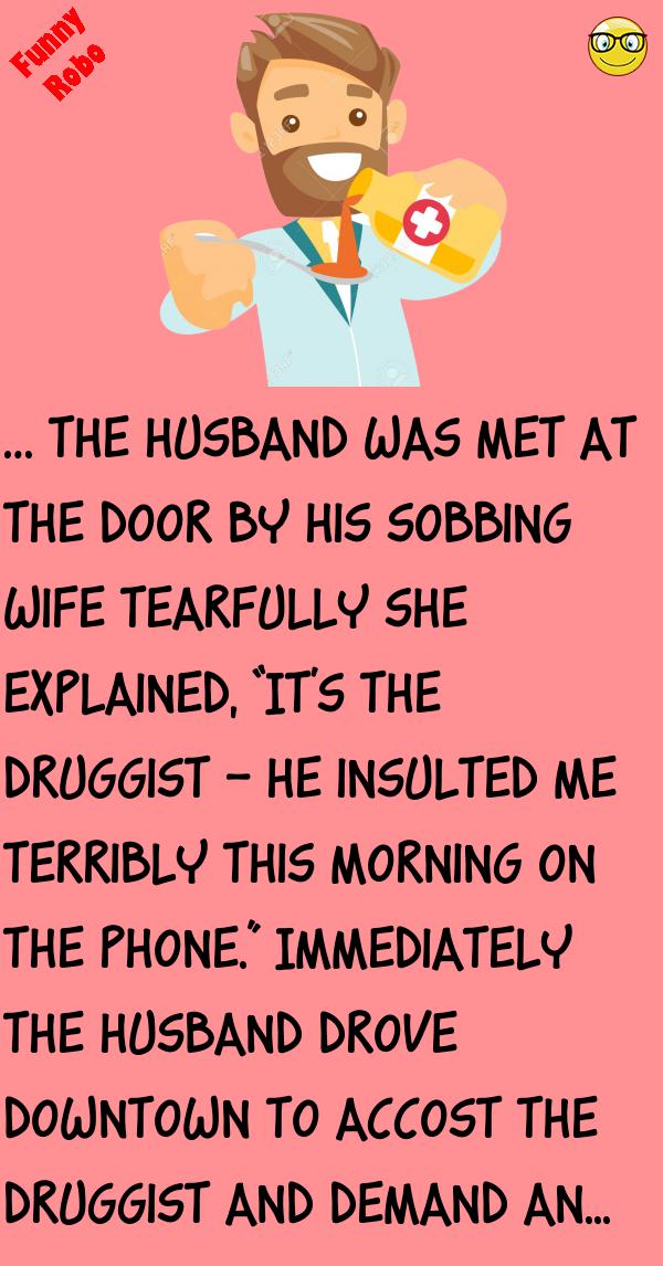 HIS WIFE WAS UPSET, THE CHEMIST EXPLAINED WHY FunnyRobo