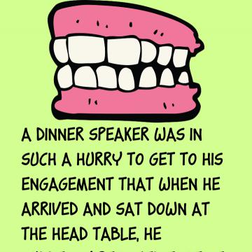The Speaker And His Teeth