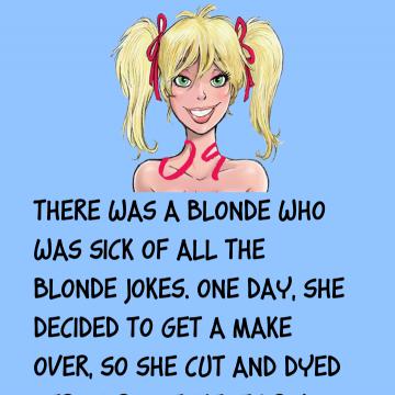 There Was A Blonde Who Was Sick