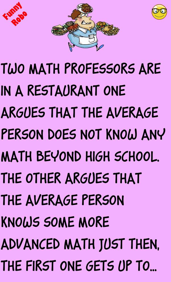 WAITRESS AND MATH FunnyRobo