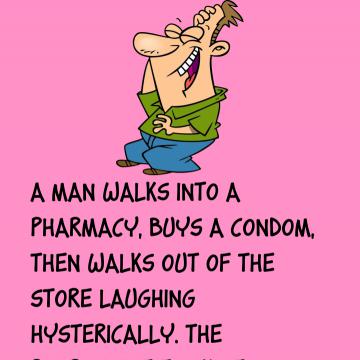 What Could Be So Funny About Buying A Condom