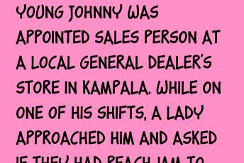 Young Johnny Was Appointed Sales Person